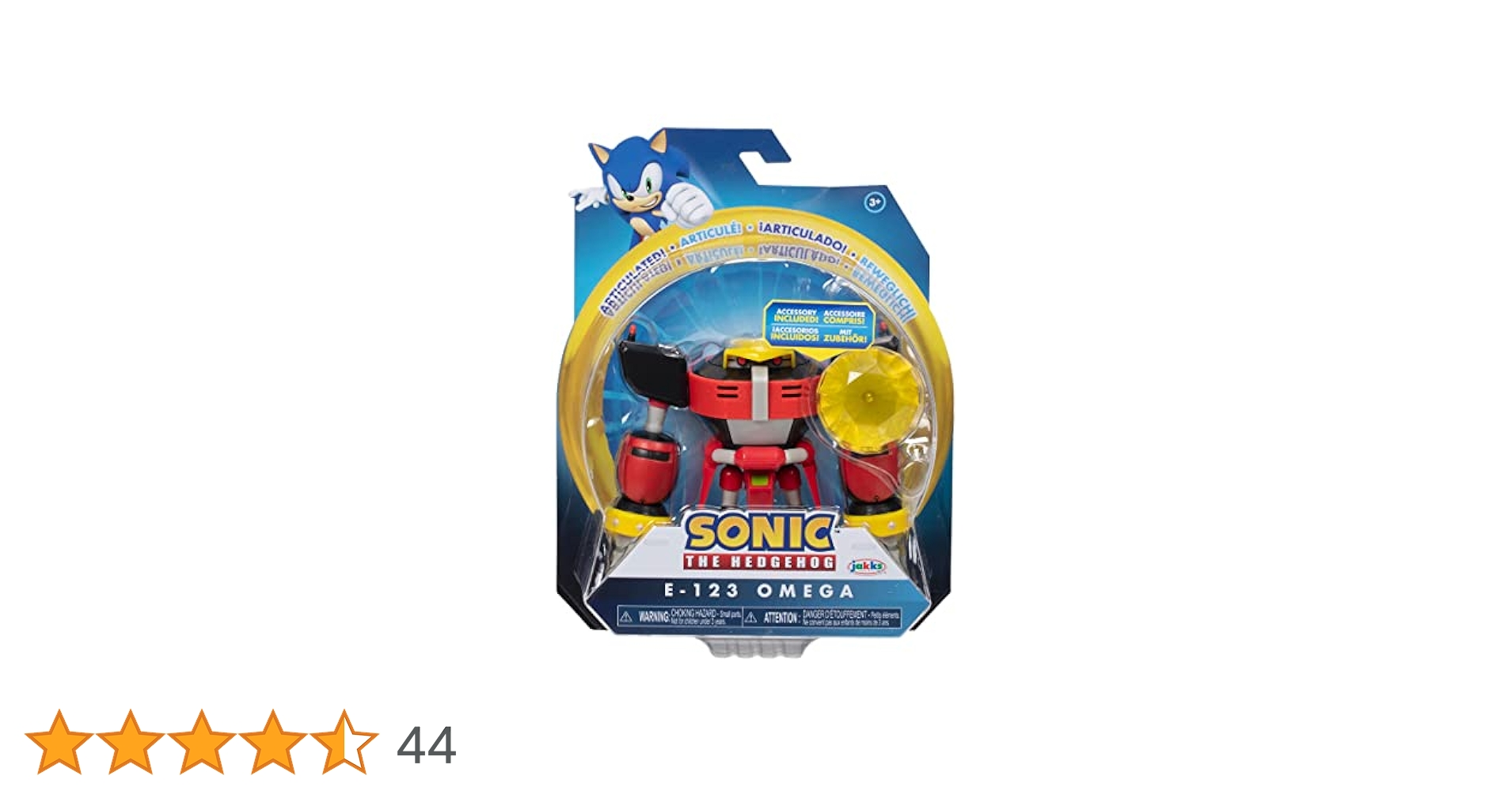【新品】E−123 オメガ フィギュア 海外限定 ソニック Amazon.com: Sonic The Hedgehog E-123 Omega with Chaos